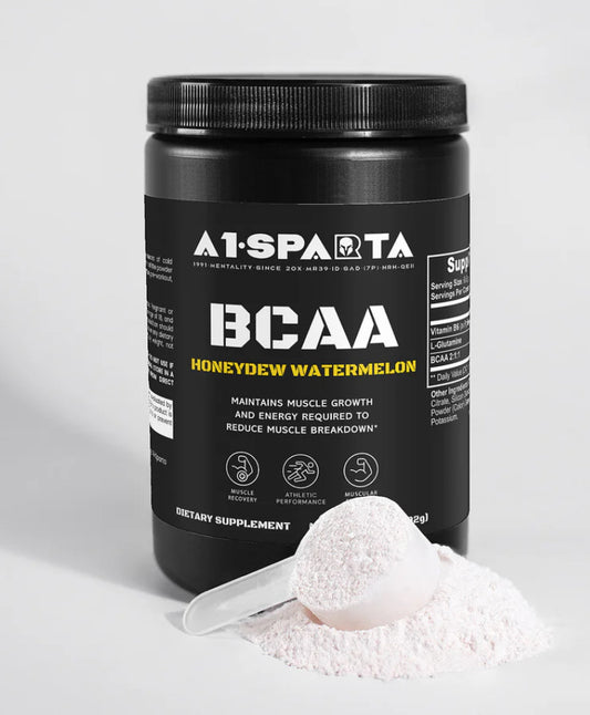 Enhance Your Post-Workout Routine with A1•Sparta’s BCAA Post Workout Powder (Honeydew/Watermelon)