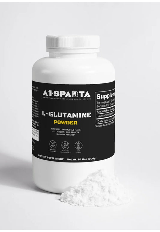 Unleash Your Potential with A1•Sparta’s L-Glutamine Powder