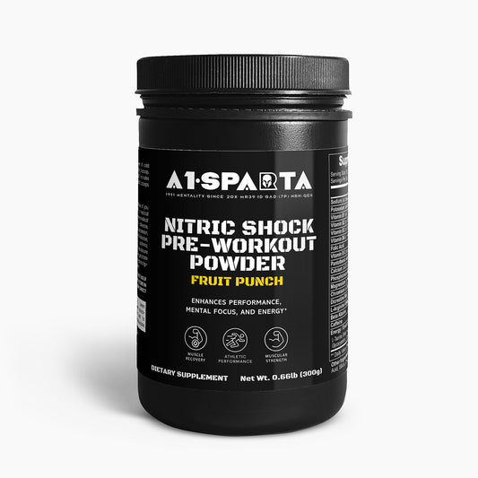 Nitric Shock Pre-Workout Powder (Fruit Punch)