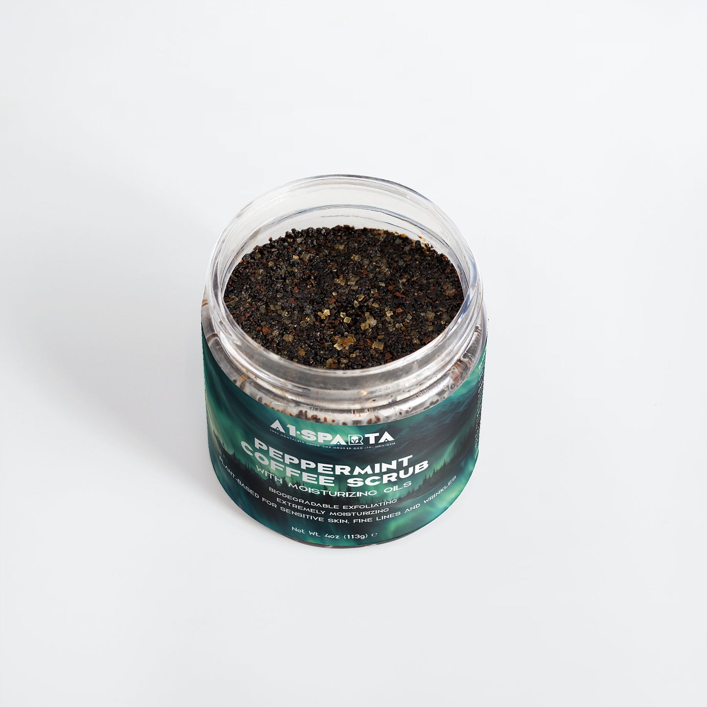 Peppermint Coffee Scrub